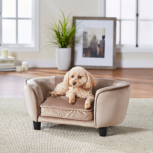 Pet Faux Leather Sofa Bed, Leather Dog Bed Sofa