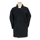 Alternate image 0 for KitchenWears Large Professional Chef Coat in Black