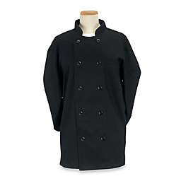 KitchenWears Professional Chef Coat in Black