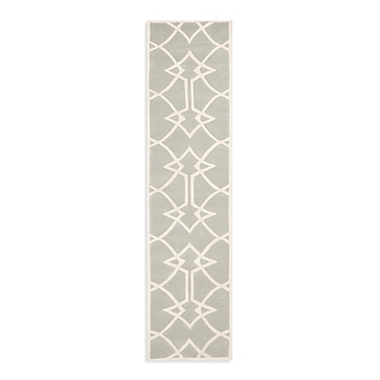 Safavieh Capri 2-Foot 3-Inch x 9-Foot Runner in Grey/Ivory. View a larger version of this product image.