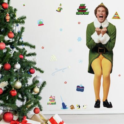 RoomMates&reg; 38-Piece Buddy the Elf Peel and Stick Giant Wall Decal Set