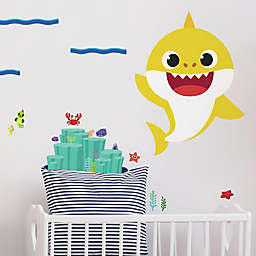 RoomMates® 19-Piece Baby Shark Peel and Stick Giant Wall Decal Set