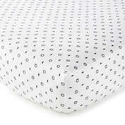 Nest and Nod by Levtex Baby&reg; Nico Medallion Fitted Crib Sheet in Black/White