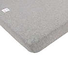 Alternate image 0 for Burt&#39;s Bees Baby&trade; Organic Cotton Mini Fitted Crib Sheet in Heather Grey