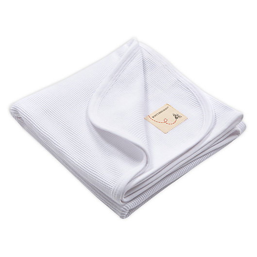 Alternate image 1 for Burt's Bees Baby™ Organic Cotton Thermal Receiving Blanket