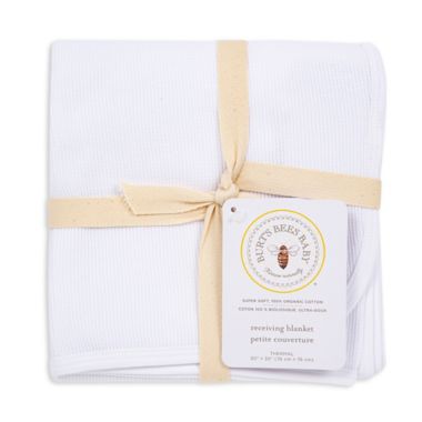 Burt's Bees Baby™ Organic Cotton Thermal Receiving Blanket | buybuy BABY