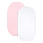 Alternate image 0 for Burt's Bees Baby&reg; 2-Pack Organic Cotton Bassinet Sheet in Pink &amp; White