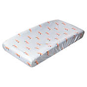 Copper Pearl&trade; Swift Changing Pad Cover in Grey/Orange