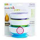 Alternate image 4 for Munchkin&reg; 3-Pack Multicolored Stay Put Suction Bowls