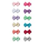 Alternate image 0 for So' Dorable 12-Piece Grosgrain Mini Bow Hair Clips