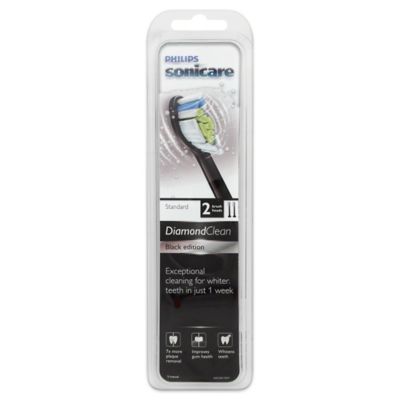 diamondclean brush heads black