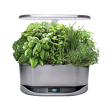 AeroGarden&trade; Bounty Elite in Stainless Steel. View a larger version of this product image.