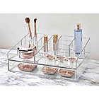 Alternate image 3 for iDesign&trade; Large Clear Divided Cosmetic Organizer