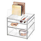 Alternate image 5 for iDesign&trade; 3-Drawer Clear Stackable Cosmetic Organizer