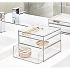 Alternate image 6 for iDesign&trade; 3-Drawer Clear Stackable Cosmetic Organizer