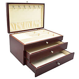 PKO Inc. Elegant Jewelry Box in Walnut