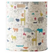 pehr Noah's Ark Canvas Hamper