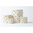 Alternate image 1 for Pehr Pom Pom Canvas Hamper in Grey