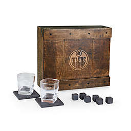 NHL Edmonton Oilers Whiskey Box Gift Set