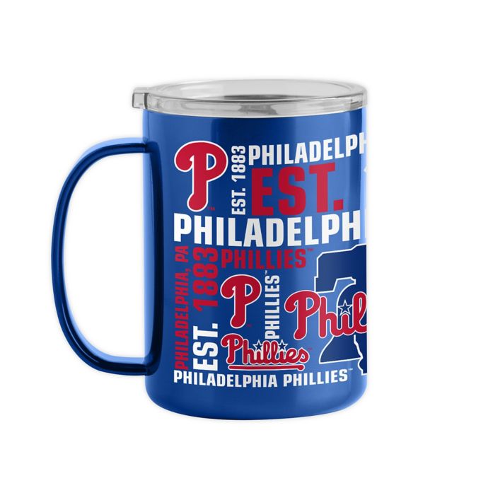 Mlb Philadelphia Phillies 15 Oz Spirit Ultra Mug With Lid Bed Bath Beyond