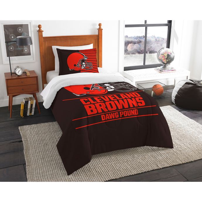 Nfl Cleveland Browns Draft Comforter Set Bed Bath Beyond