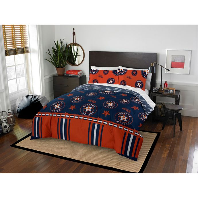 Mlb Houston Astros Bed In A Bag Comforter Set Bed Bath Beyond