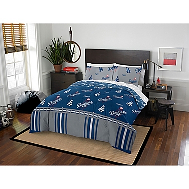 MLB Los Angeles Dodgers Bed in a Bag Comforter Set. View a larger version of this product image.
