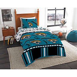 NFL Jacksonville Jaguars Bed in a Bag Comforter Set