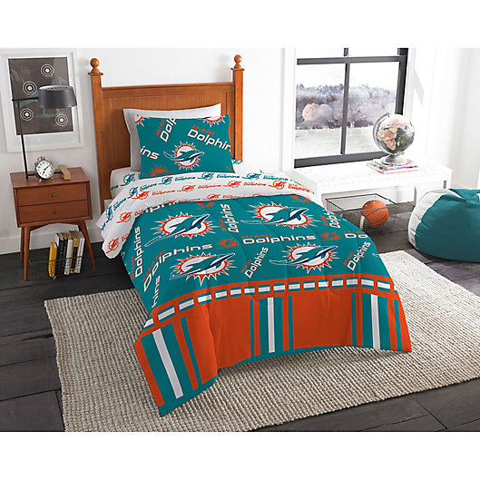 Nfl Miami Dolphins Bed In A Bag, Miami Heat Twin Bedding