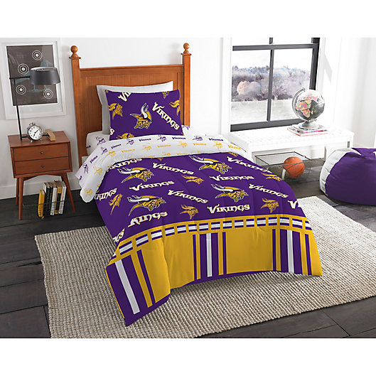 Nfl Minnesota Vikings Bed In A Bag, Lsu Queen Bedding Set