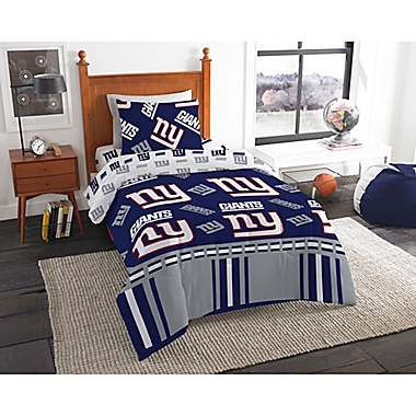 NFL New York Giants Bed in a Bag Comforter Set. View a larger version of this product image.