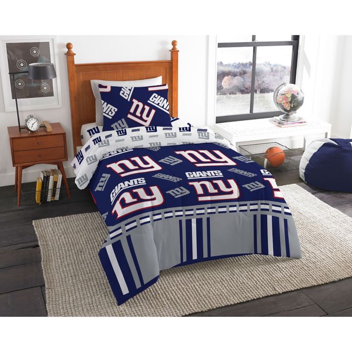 Nfl New York Giants Bed In A Bag Comforter Set Bed Bath