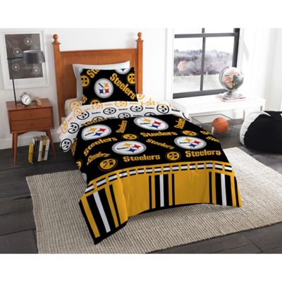NFL Pittsburgh Steelers Bed in a Bag Comforter Set