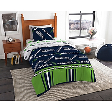 NFL Seattle Seahawks Bed in a Bag Comforter Set. View a larger version of this product image.