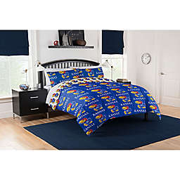 Kansas Jayhawks Bed in a Bag Comforter Set
