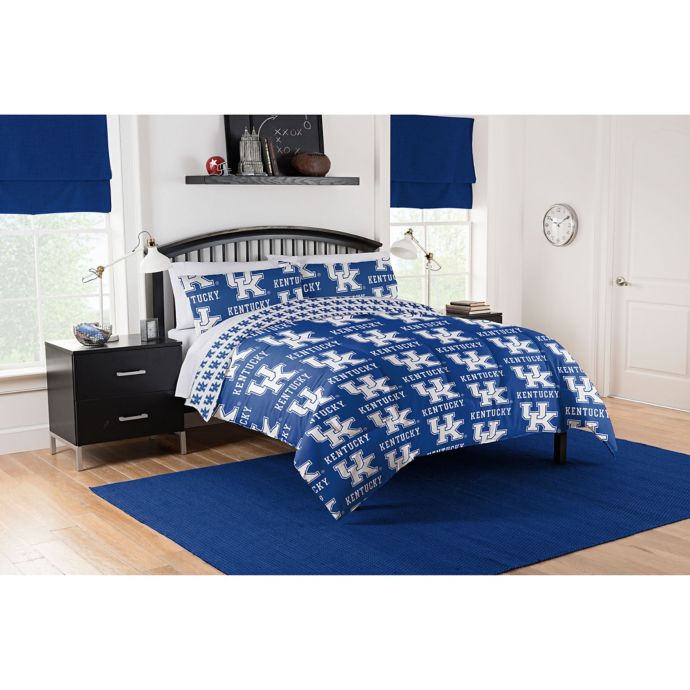 Kentucky Wildcats Bed In A Bag Comforter Set Bed Bath Beyond