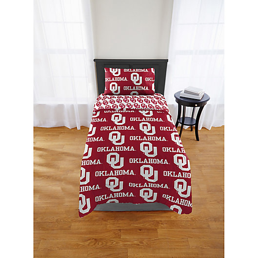 Alternate image 1 for Oklahoma Sooners Bed in a Bag Comforter Set