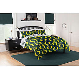 Oregon Ducks 5-Piece Full Bed in a Bag Comforter Set