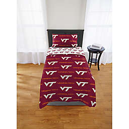 Virginia Tech Hokies 4-Piece Twin Bed in a Bag Comforter Set