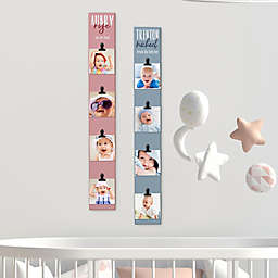 My Baby Personalized Photo Clip 5-Inch x 29-Inch Wood Sign