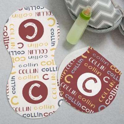 personalized burp cloths