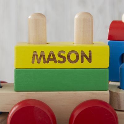 melissa and doug stacking train