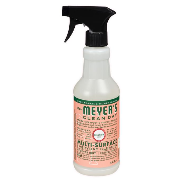 mrs meyer's geranium multi surface cleaner