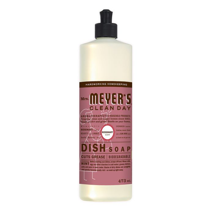 Mrs. Meyer's® Clean Day Aromatherapeutic 16 oz. Liquid Dish Soap Bed