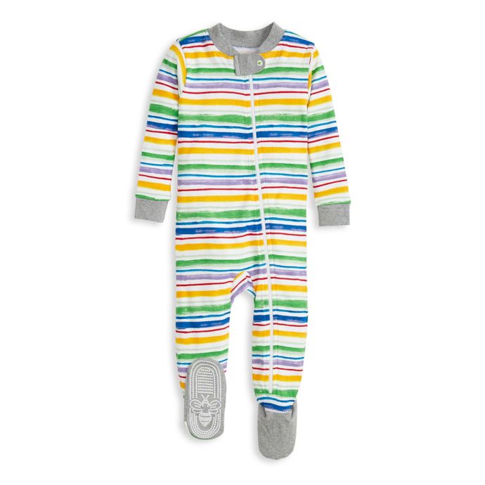 Burt's Bees Baby® Watercolor Rainbow Stripe Toddler Organic Cotton