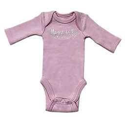Sara Kety® Preemie "Meant to Be" Long Sleeve Bodysuit in Pink