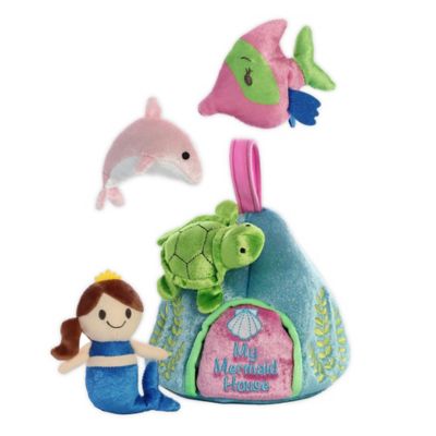 mermaid toy house