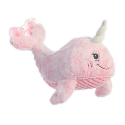 pink narwhal plush