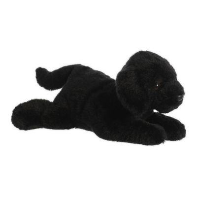 black labrador cuddly toy