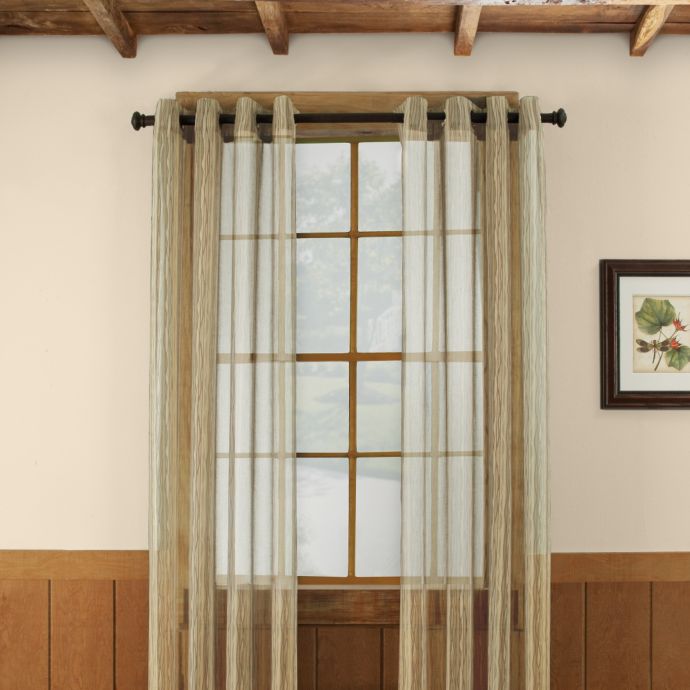 Dawson Grommet Window Panel Bed Bath and Beyond Canada